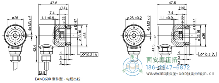EAM360R-K - CANopen&reg;/SAE J1939磁式绝对值重载编码器外形及安装尺寸(编码器套件) - 免费电影手机在线观看,中文精品久久久久国产网址,亚洲一级无码一区二区一,精品亚洲成AV人在线观看,中文字幕无码一区二区免费,中文字幕日本不卡一二三区