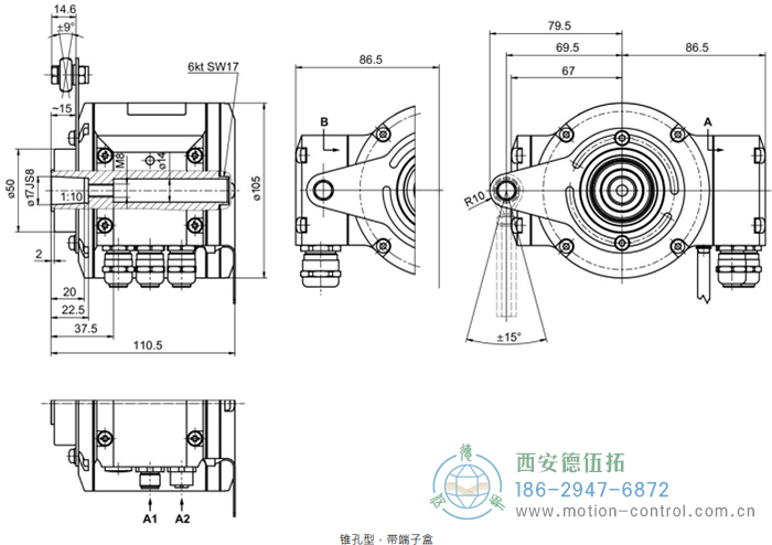 HMG10-B - DeviceNet绝对值重载编码器外形及安装尺寸(盲孔型或锥孔型) - 免费电影手机在线观看,中文精品久久久久国产网址,亚洲一级无码一区二区一,精品亚洲成AV人在线观看,中文字幕无码一区二区免费,中文字幕日本不卡一二三区