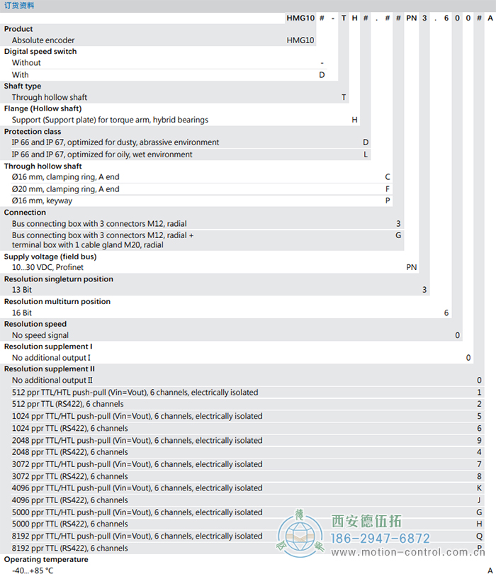 HMG10-T - PROFINET绝对值重载编码器订货选型参考(通孔型) - 免费电影手机在线观看,中文精品久久久久国产网址,亚洲一级无码一区二区一,精品亚洲成AV人在线观看,中文字幕无码一区二区免费,中文字幕日本不卡一二三区