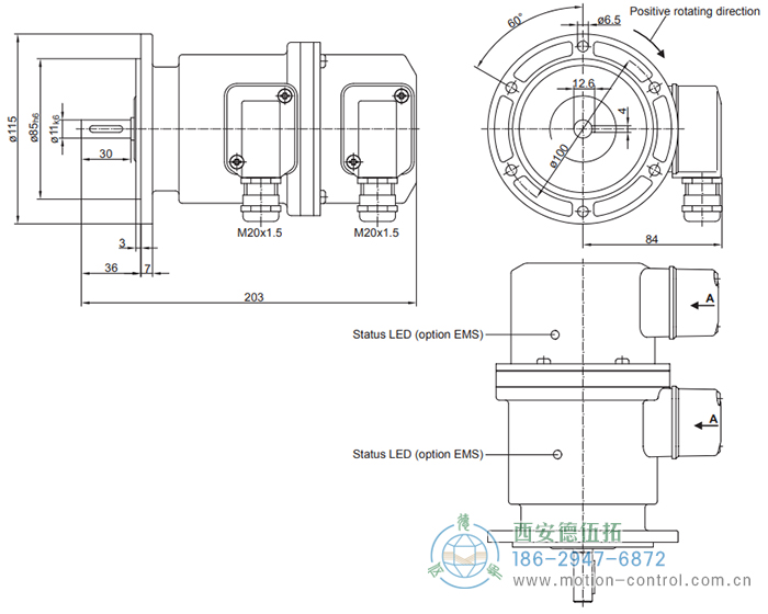 POG 86G增量重载编码器外形及安装尺寸(双编码器含两路电气独立的系统) - 免费电影手机在线观看,中文精品久久久久国产网址,亚洲一级无码一区二区一,精品亚洲成AV人在线观看,中文字幕无码一区二区免费,中文字幕日本不卡一二三区