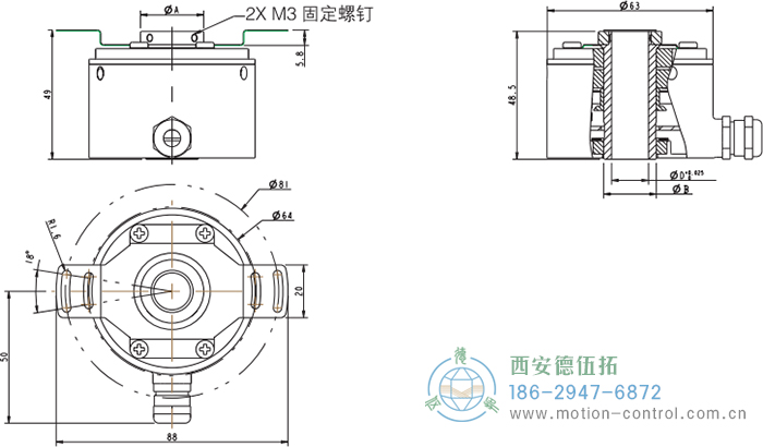 RI64空心轴标准光电增量编码器外形及安装尺寸 - 免费电影手机在线观看,中文精品久久久久国产网址,亚洲一级无码一区二区一,精品亚洲成AV人在线观看,中文字幕无码一区二区免费,中文字幕日本不卡一二三区