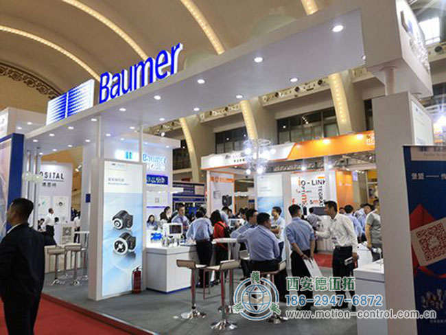 图为堡盟编码器参展工品会的展位照片