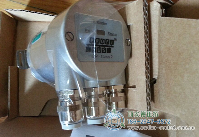 图为博思特Profibus接口的编码器照片