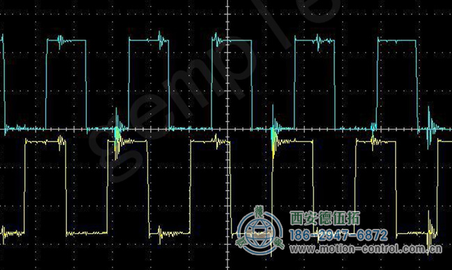 图为某增量编码器的脉冲波形图