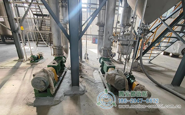 图为化工反应釜搅拌系统设备应用照片 图为化工反应釜搅拌系统设备应用照片