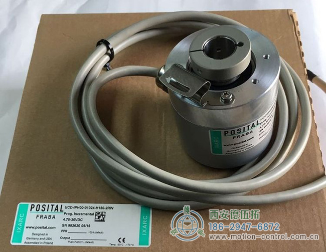 图为博思特UCD系列绝对值编码器照片
