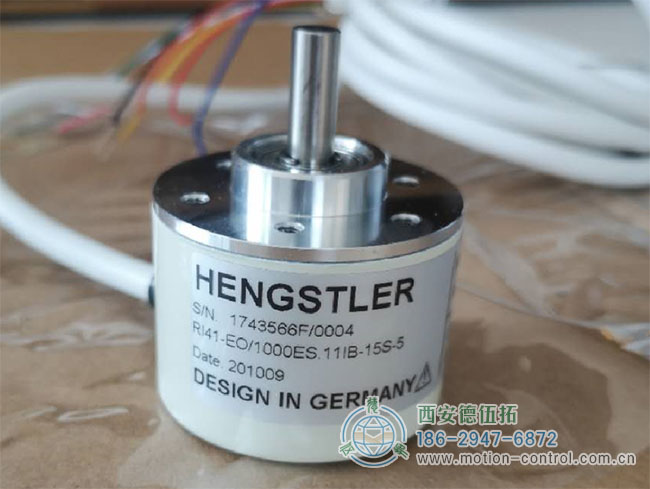 图为1000脉冲的亨士乐轻载编码器照片
