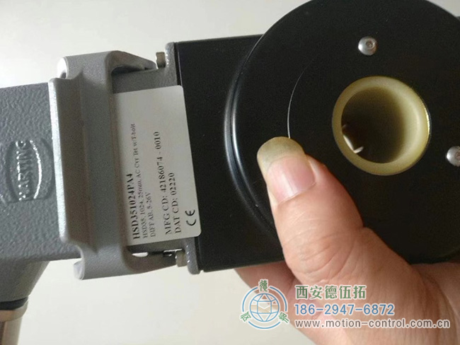 图为钢厂常用的NorthStar HSD351024PA4重载光电编码器照片